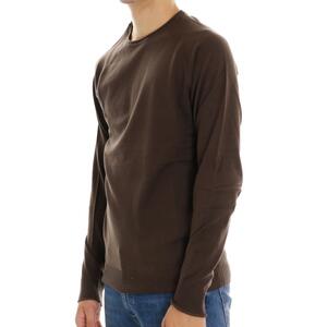 MAGLIA BASIC MARRONE